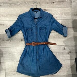 Denim Mini Dress